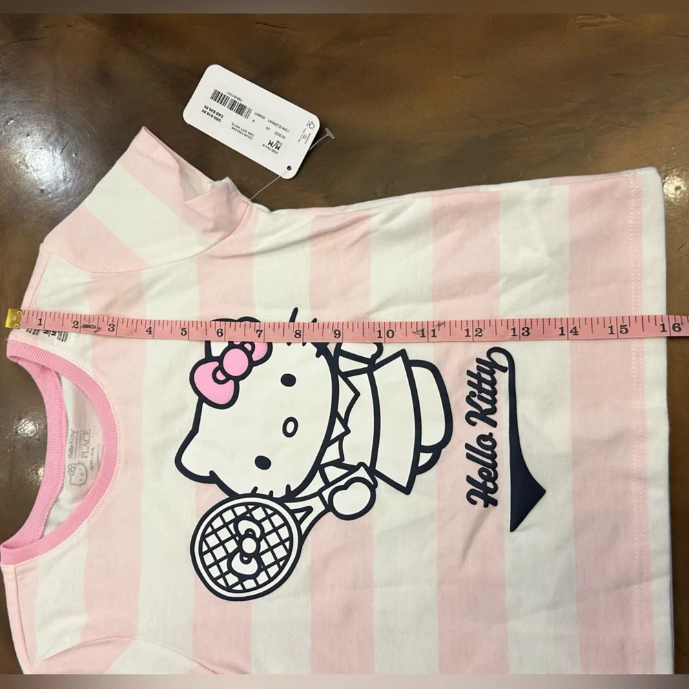 HELLO KITTY - Striped Hello Kitty Tee NWT